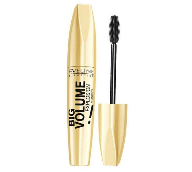 Туш для вій Eveline Big volume explosion Евелін Биг об'єм силиконова щіточка Запоріжжя - фото 1