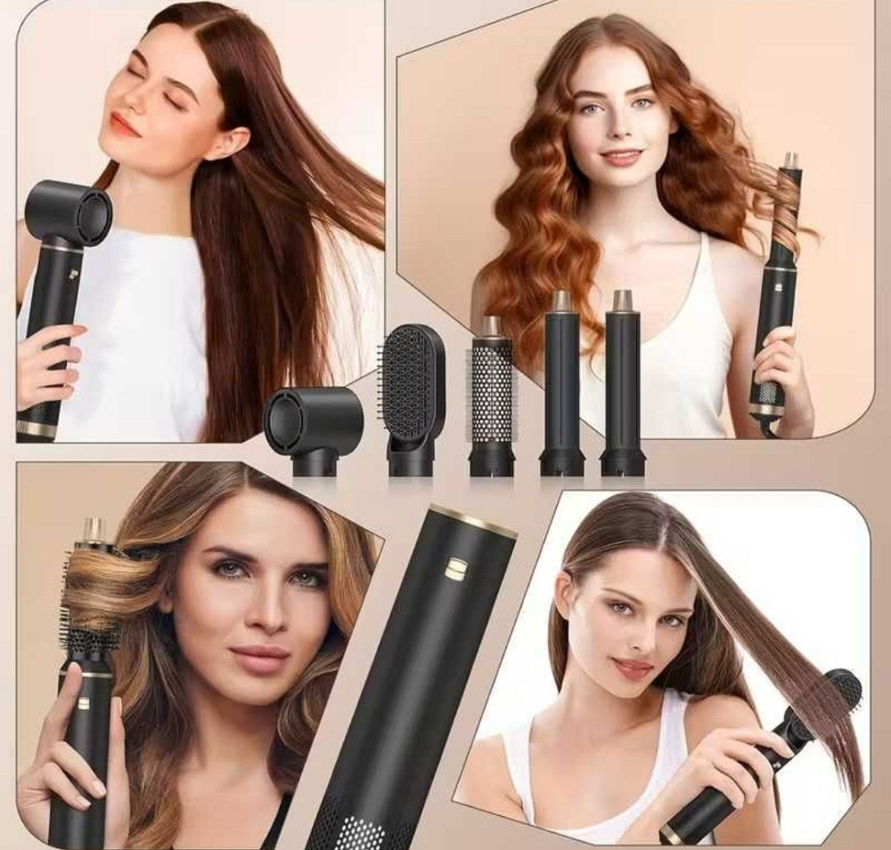 Фен стайлер 5 в 1 Универсальный Инструмент для Волосы. Киев - изображение 6