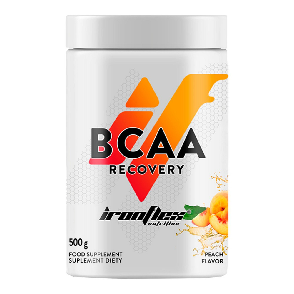Аминокислоты BCAA Recovery 500g (Peach) Луцк - изображение 2
