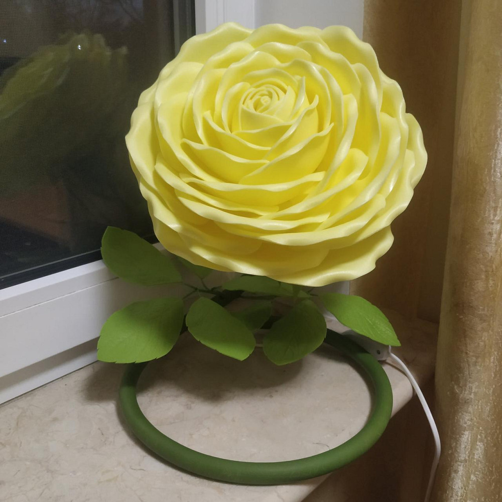 Світильник-нічник "Лімонна троянда" Дніпро - фото 9