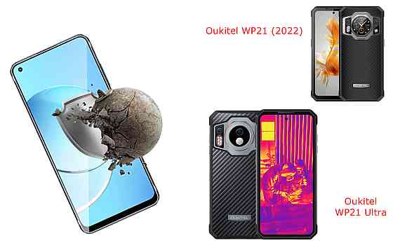 Захисне скло DefenzoGlass для Oukitel WP21 (2022), WP21 Ultra – подвійна міцність Київ