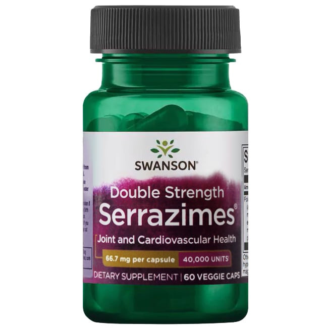 Double Strength Serrazimes 66.7 mg 60caps Луцк - изображение 1