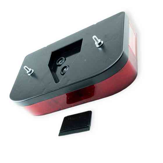 Фонарь прицепа задний с треугольным отражателем левый грузового Мукачево