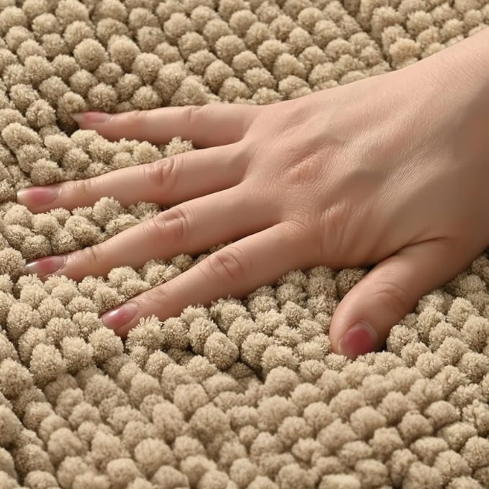 Коврик для ванной и душа коврик для ног в ванную комнату,микрофибра,атискользящий 50х80 см,