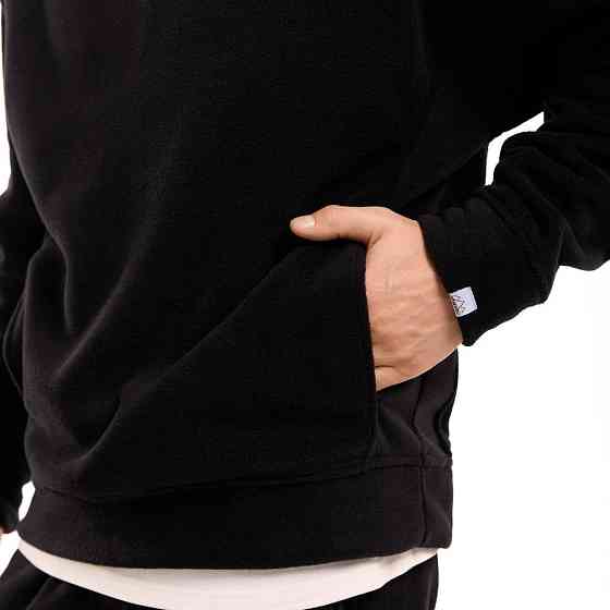 Флисовый зимний мужской костюм Pobedov Mariot. Черный мужской флисовый костюм Киев