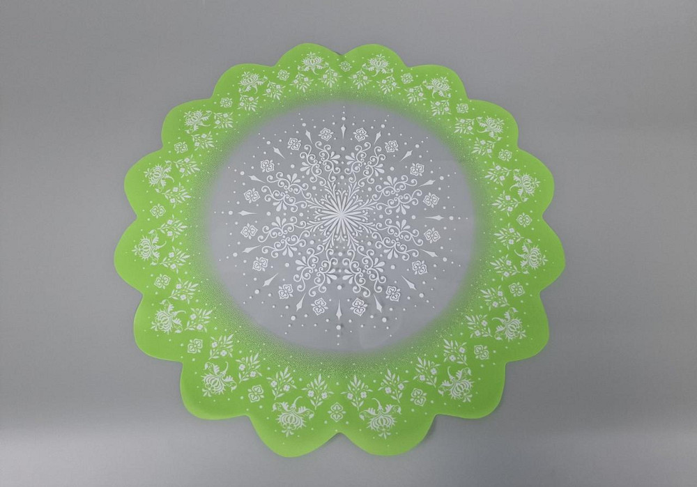 Серветка для квітів діаметром 40 см з рис, 100 шт No 332 (1) (100 шт.) Харків - фото 2