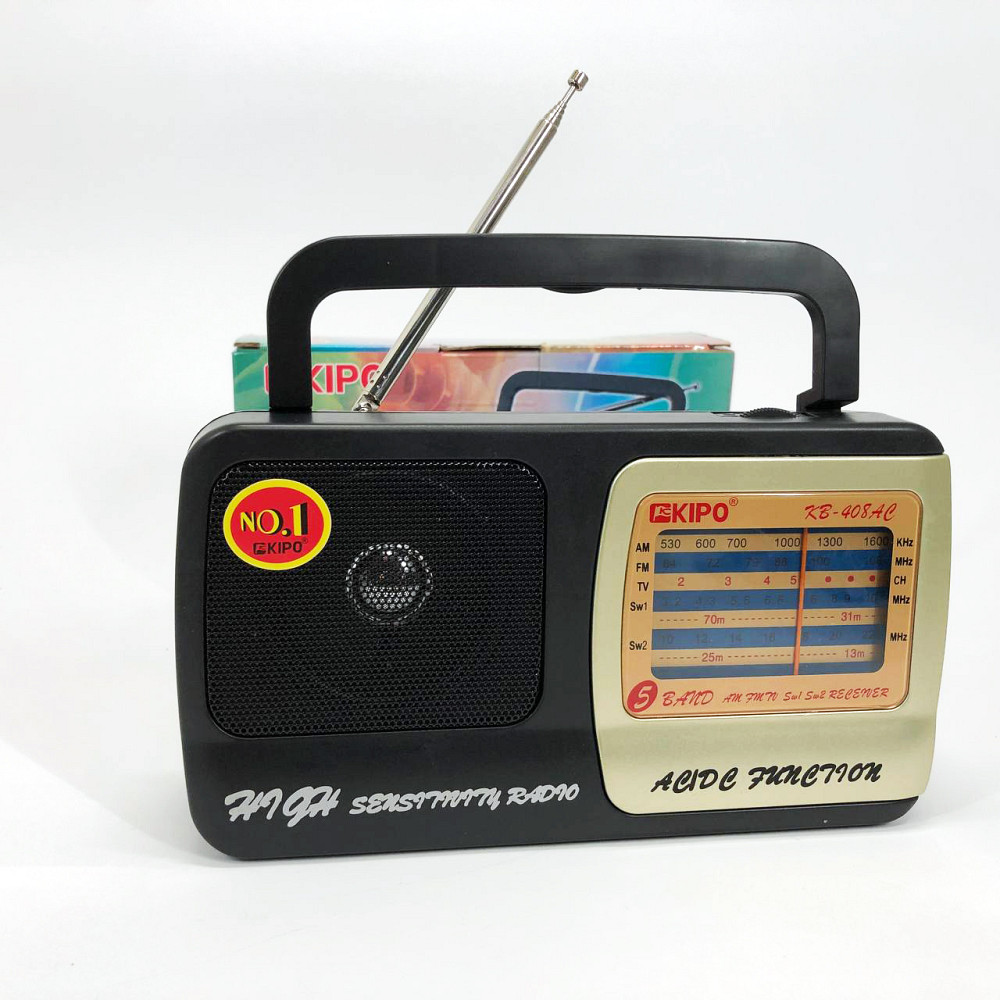 Портативний приймач для любителів радіо, Фм радіоприймач з телескопічною антеною, Ретрорадіо VB-59 Львів - фото 14