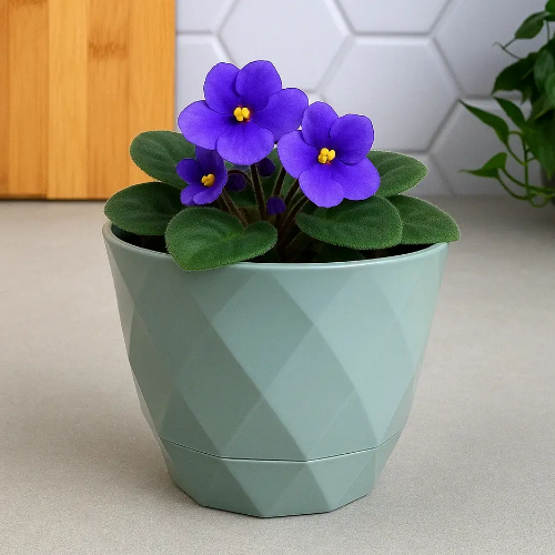 Вазон Yakamoz Saksi 2,4л зелений ELIF Житомир - изображение 1