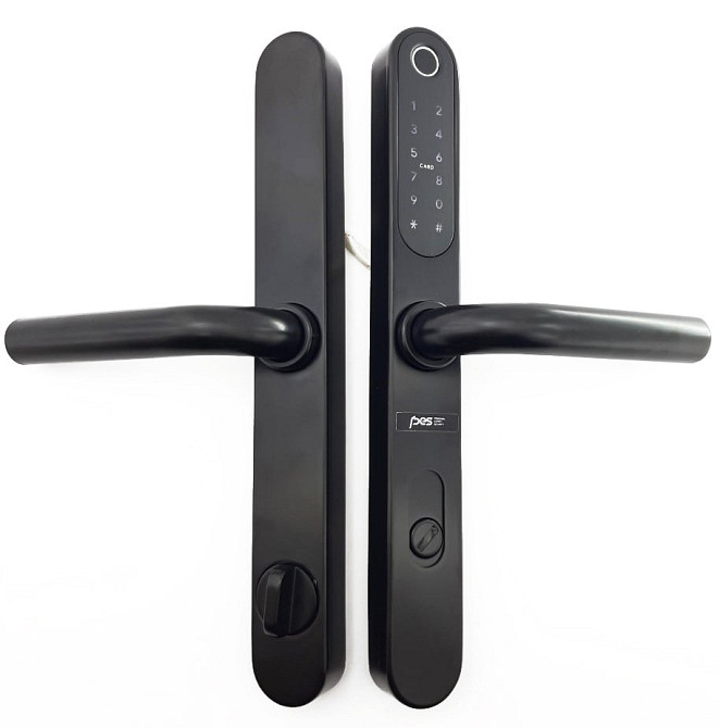 PES Axor чорний біометричний дверний замок Київ - фото 3