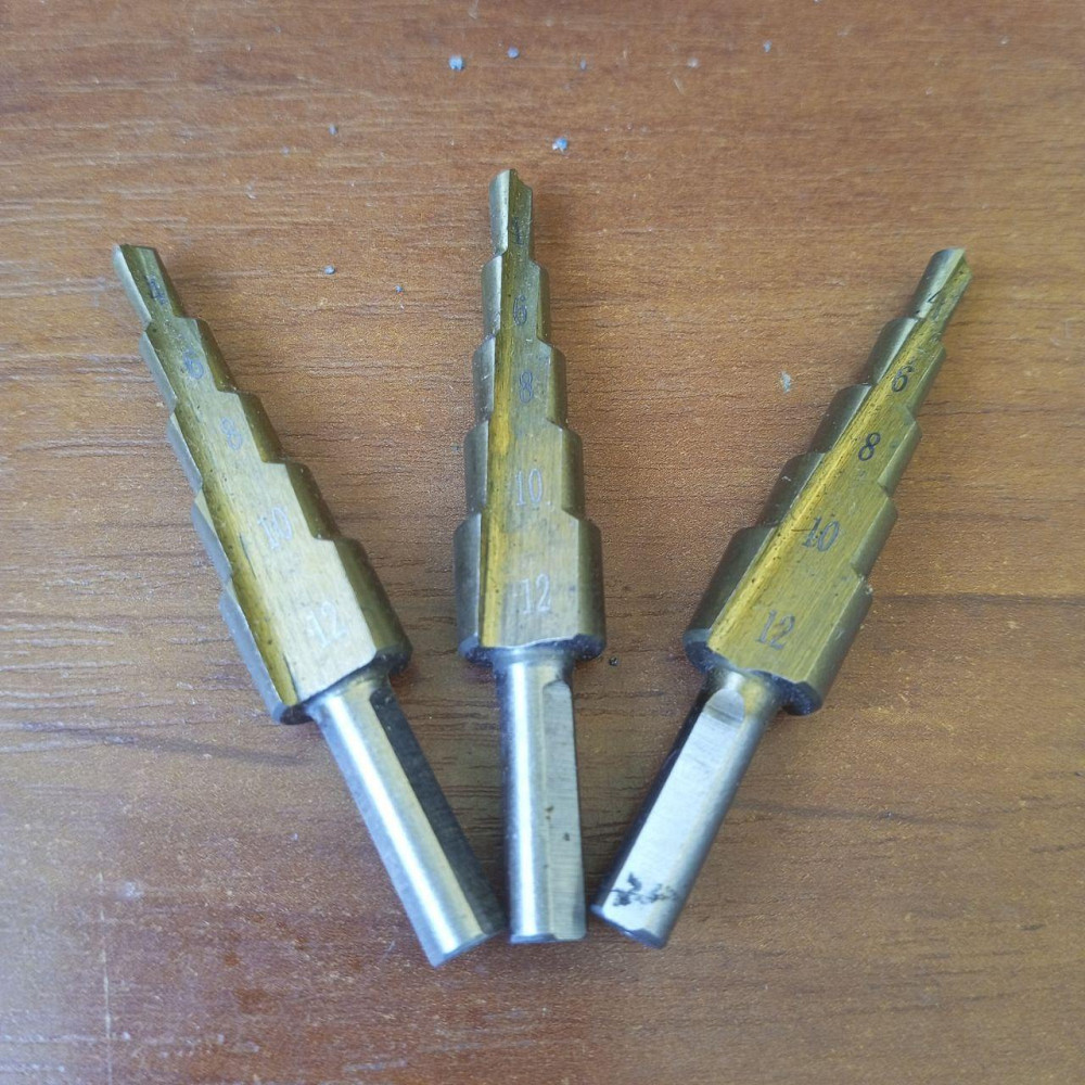 Сверло ступенчатое по дереву 3-12 Полтава - изображение 1