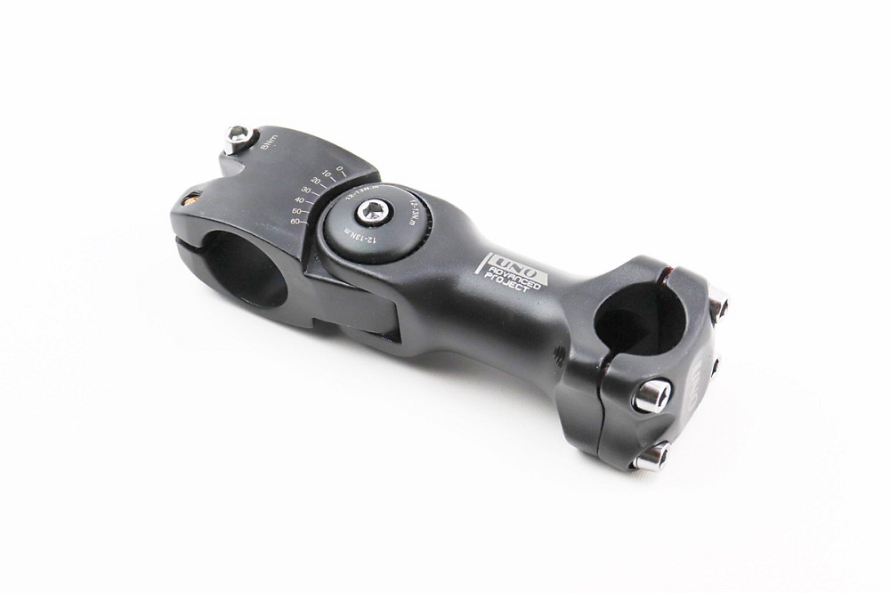 Винос керма MTB регульований 28,6x25,4х110мм, алюмінієвий, чорний AS-822 Київ - фото 1