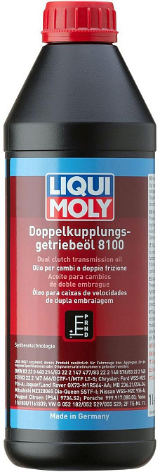 Liqui Moly 3640 Трансмісійна олива – Dual Clutch Transmission Oil 8100 (1 л) Ковель - фото 1
