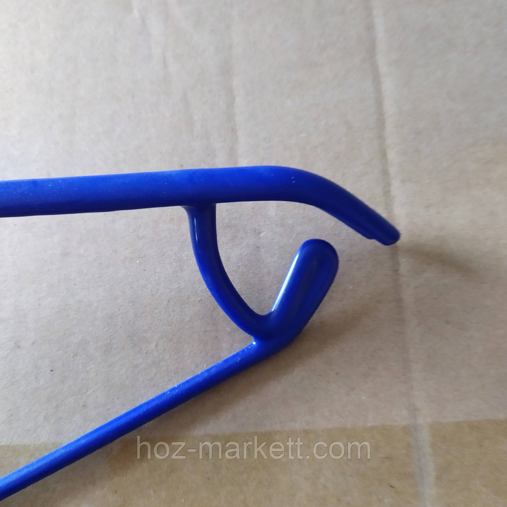 Вішалки плічка, тремпель металевий у силіконі з хромованим гачком товстий Харків - фото 4