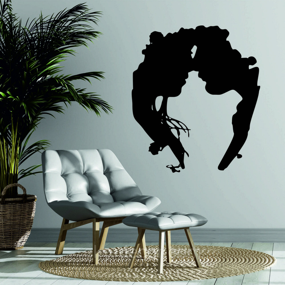 Декоративне настінне 3D Панно «Силует пари», Декор на стіну з об'ємом Київ - фото 3