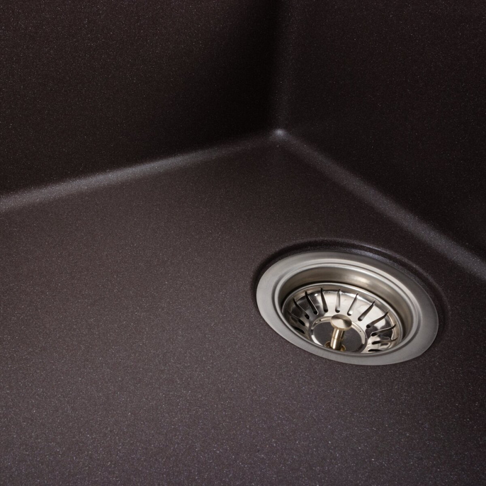 VALESO Гранітна мийка для кухні VALESO 7850 ROMA матовий Гренадін Київ - фото 4