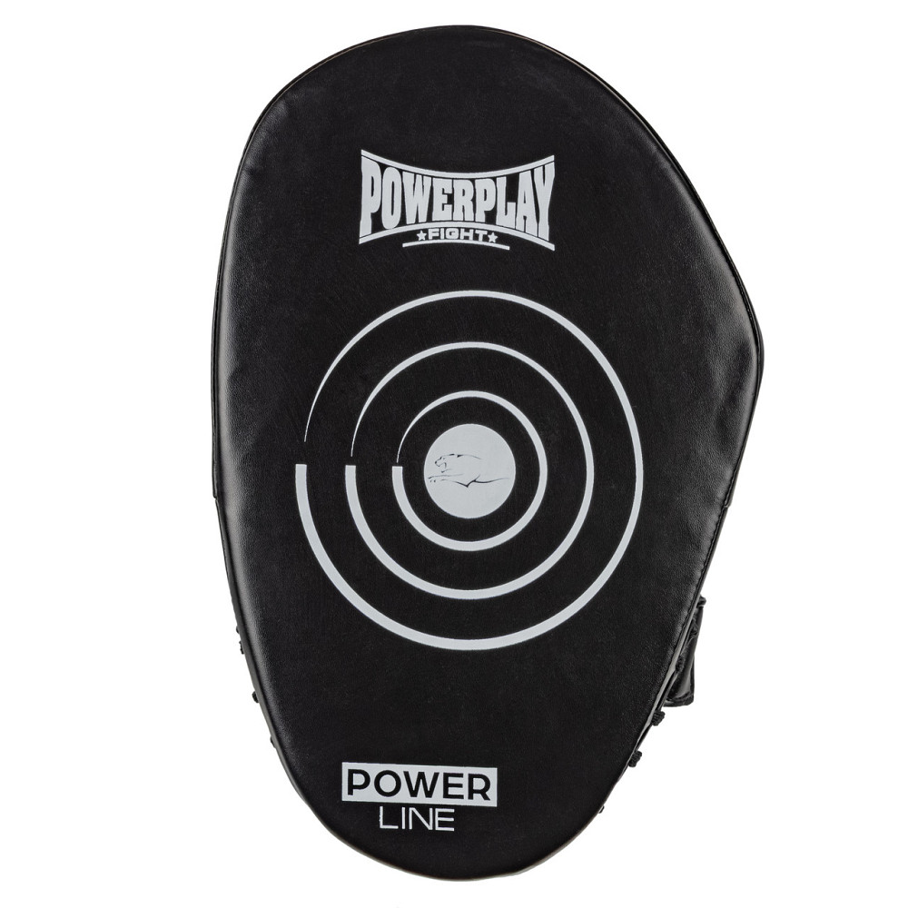 Лапи боксерські PowerPlay 3051 Чорні PU [пара] Каменское - изображение 2