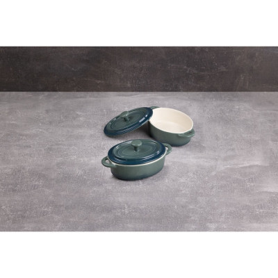 Рамекин Bergner Excalibur набір 2шт овальні (BG-13365-GR) Винница - изображение 4