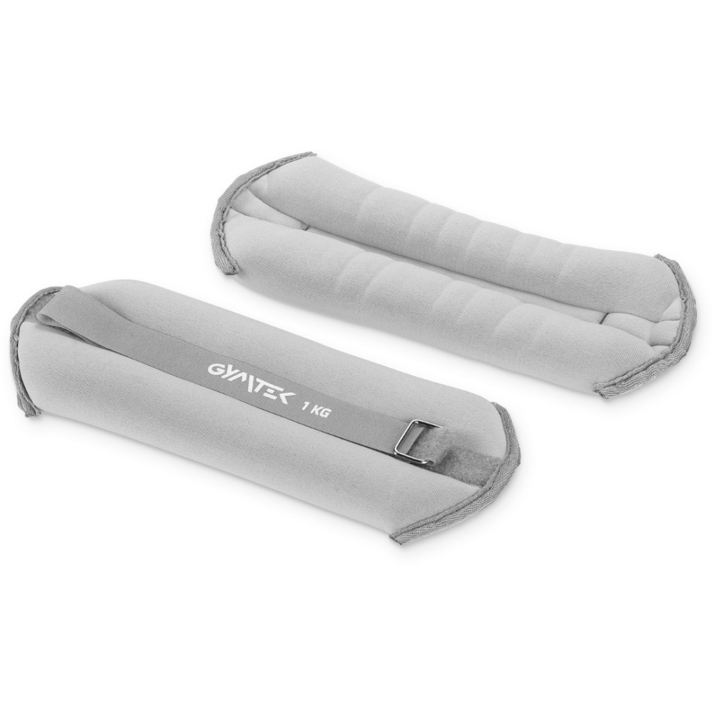 Утяжелители Gymtek для рук и ног 2 х 1 серый Киев - изображение 3
