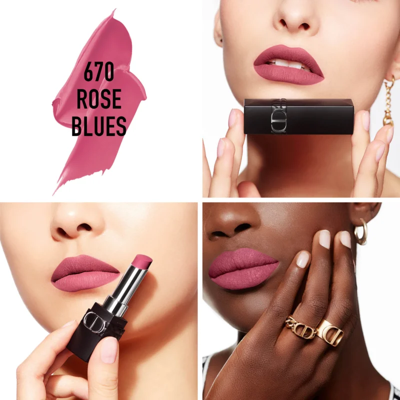 Стійка помада для губ Dior Rouge Dior Forever Lipstick 670 Rose Blues Слов'янськ - фото 2