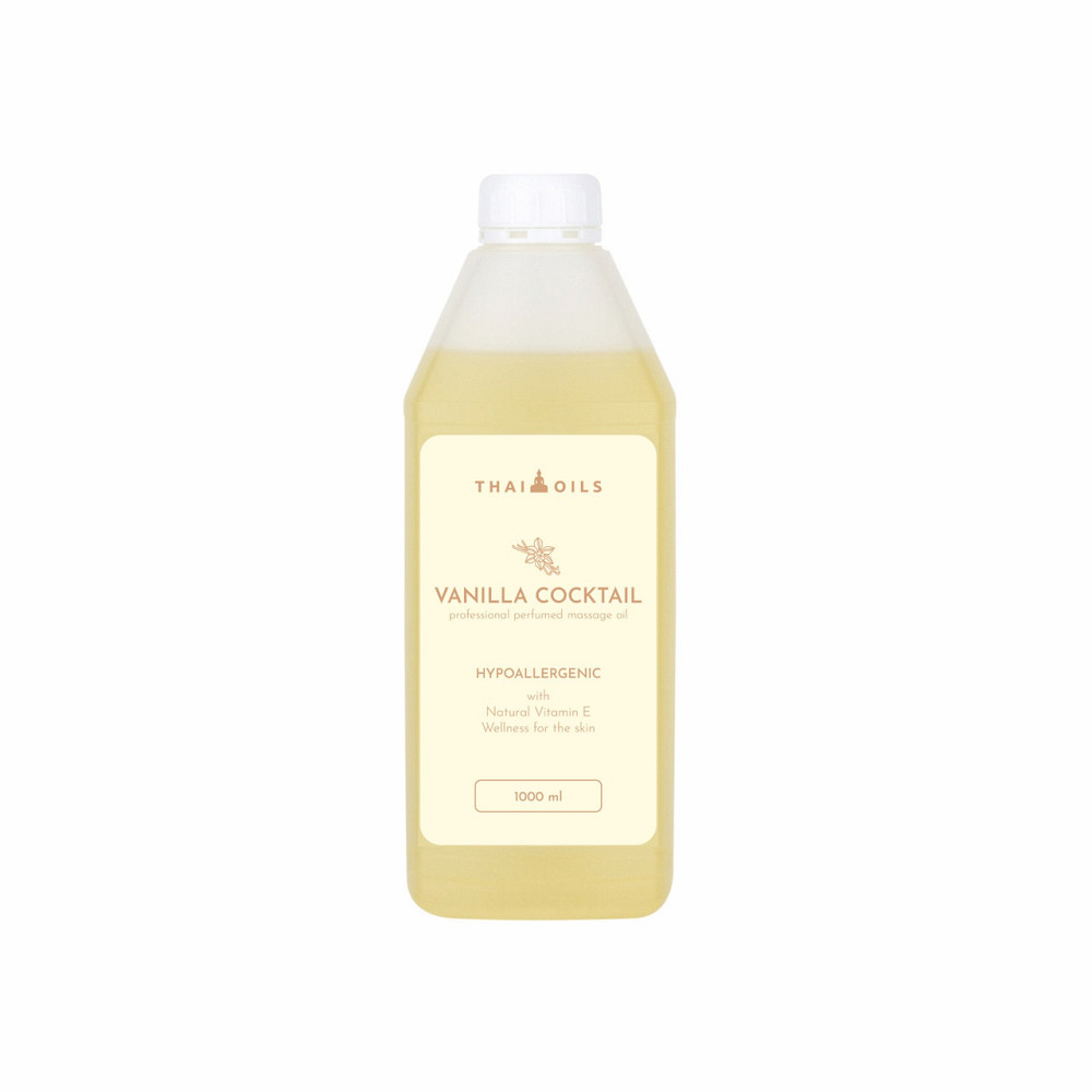 Професійна кокосова масажна олія «Vanilla cocktail» 1000 ml Київ - фото 1