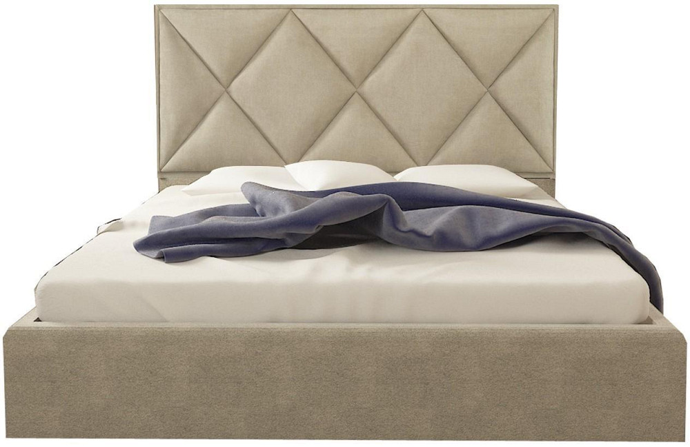 Ліжко BNB Двоспальне Pallada Comfort 140 х 200 см Simple З підйомним механізмом та нішою для білизни Мокко Київ - фото 2