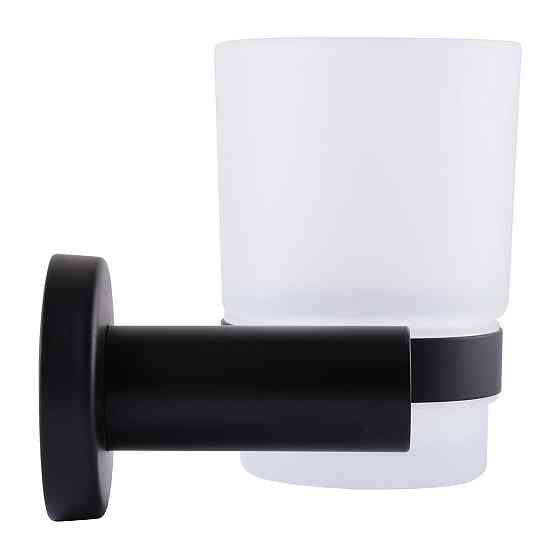 Стакан одинарний Globus Lux BS8409 чорний матовий SUS304 (000021201) Київ