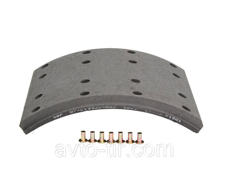 Накладка тормозная задняя 413х203 Scania 4 1535249, 1109003, 1516501, 1535253, 551124, 551138 Луцк - изображение 1