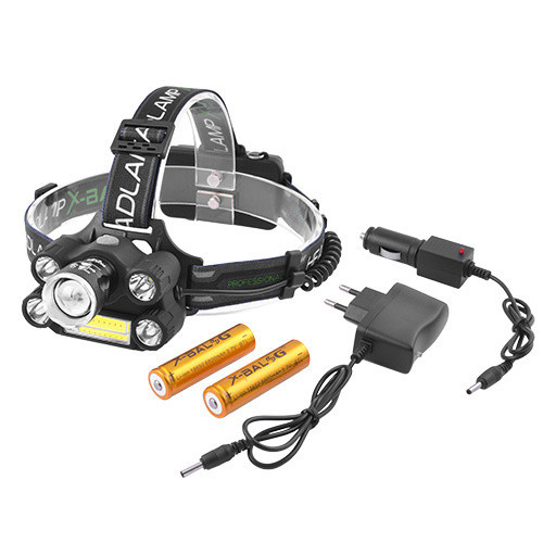 Ліхтарик налобний ліхтар Bailong BL-T64-T6+4XPE+COB Винница - изображение 1