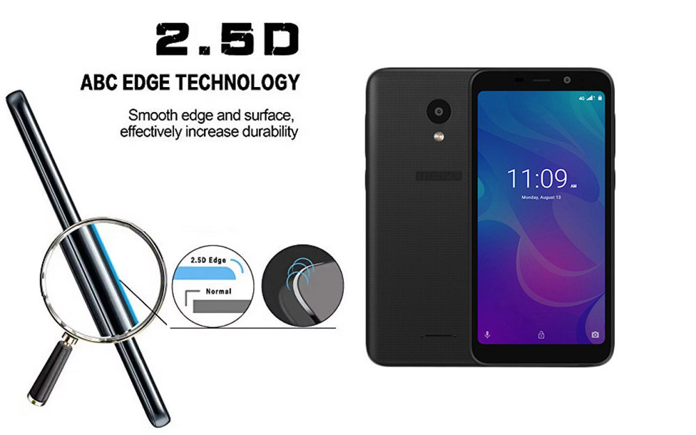 Защитное стекло ArmorGlass для Meizu C9, Meizu C9 Pro – устойчивое к царапинам и ударам Киев - изображение 2
