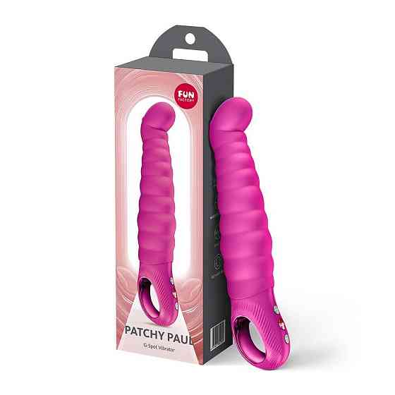 Вібратор точки G Fun Factory PATCHY PAUL Magenta, гнучкий, 12 режимів Sex Aura Київ