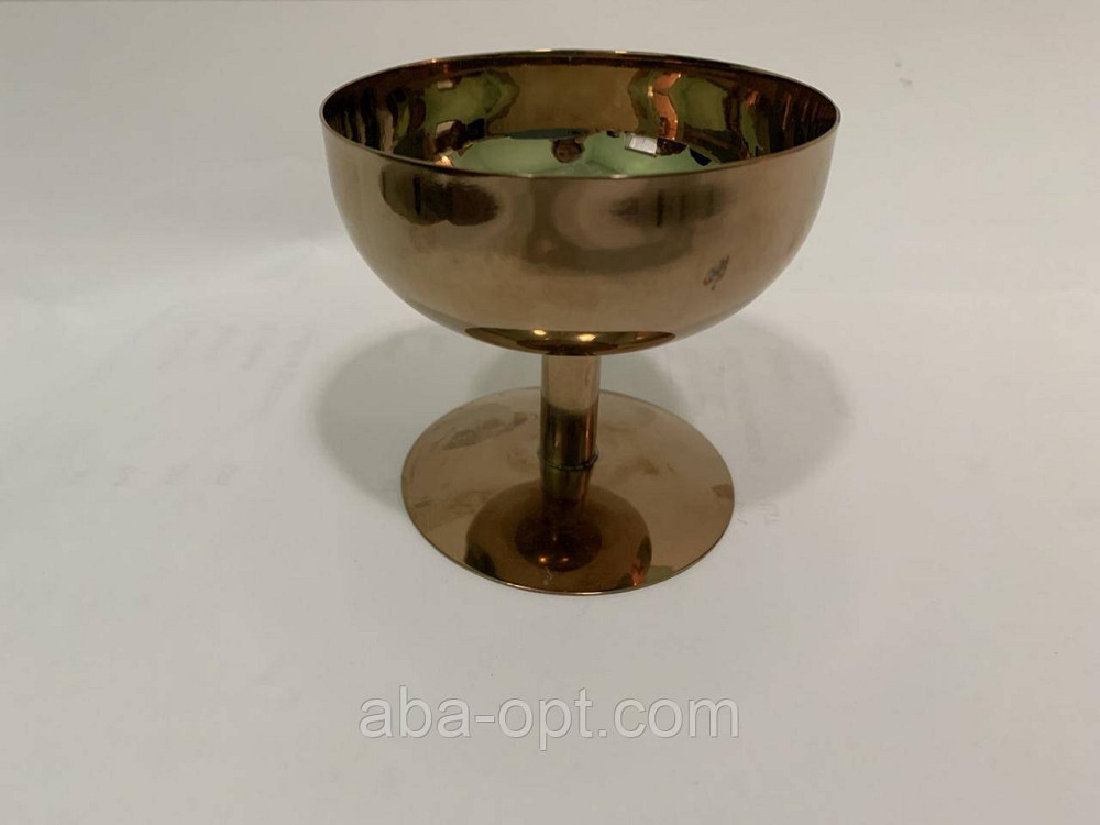 Креманка з мідним напиленням V 250 мл (шт) Одеса - фото 1