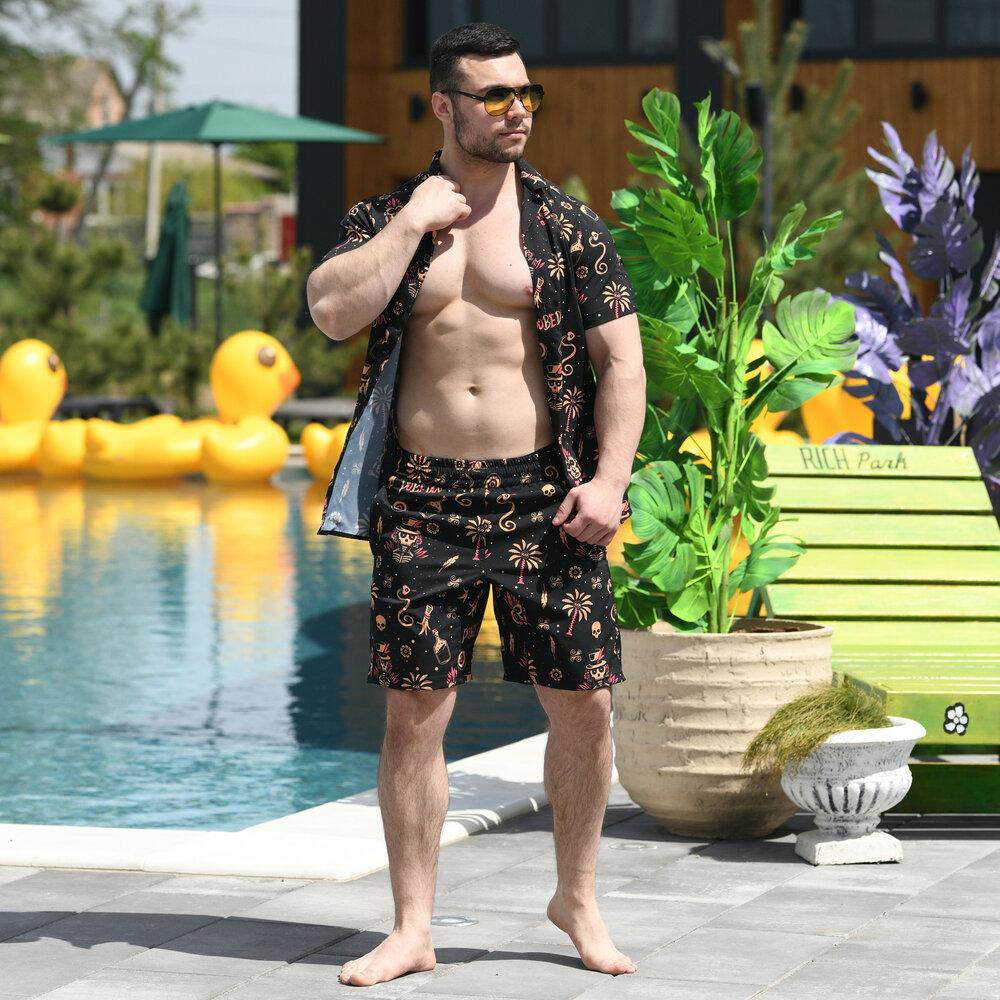 Пляжные шорты мужские Pobedov Vocation Totem Киев - изображение 2