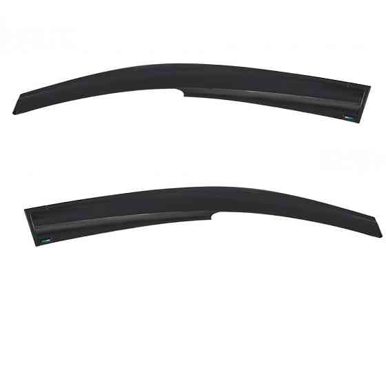 Дефлекторы окон (ветровики) Volkswagen Caddy III 2004-2020, 2шт, SunPlex, на скотче Винница