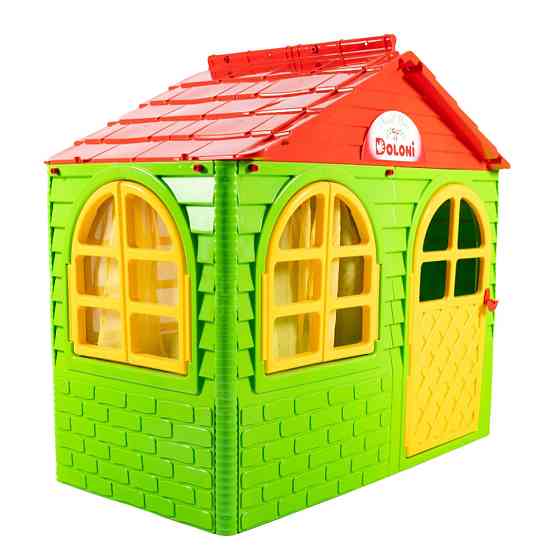 Дитячий ігровий Будиночок зі шторками 02550/13 пластиковий Вінниця