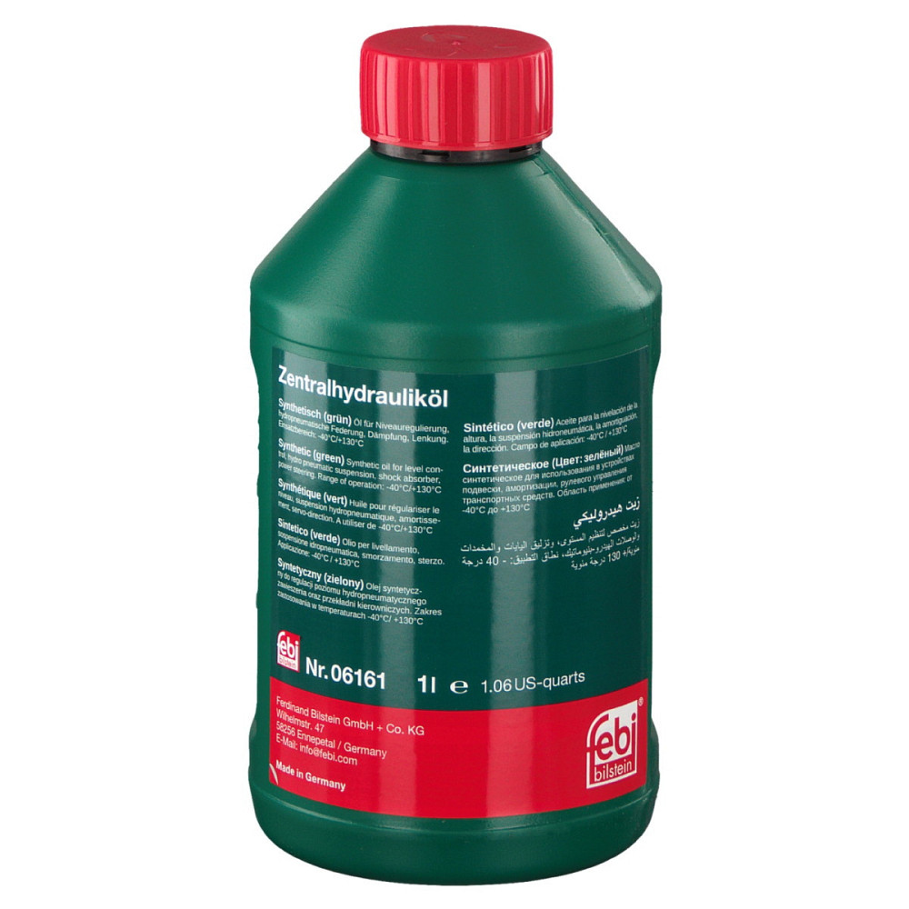Febi 06161 — Центральна гідравлічна рідина Febi Central Hydraulic Fluid 1L | Надійна робота гідросистем та підвіски Ковель - фото 2
