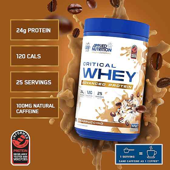 Протеїн Applied Nutrition Critical Whey Protein 825 г, Frappuccino Луцьк