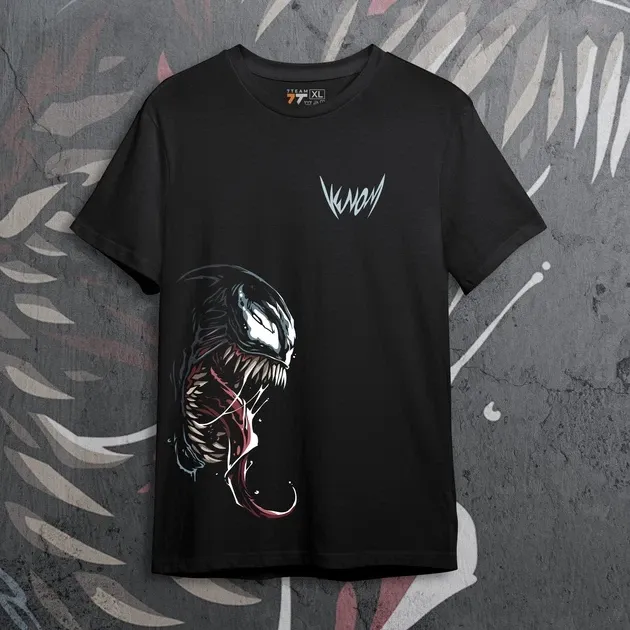 Футболка для подростка мальчика с принтом Веном Размер 160 Anime10101 Днепр - изображение 1