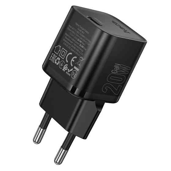 Сетевое зарядное устройство HOCO N64 Ingenious single port PD20W charger BLack Одесса