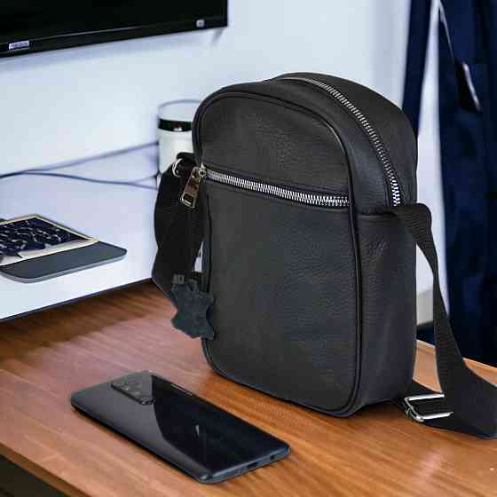 Городская сумка мессенджер, Модная сумка планшет на грудь, Мессенджер практичный, Сумки для документов OB-55 Львов