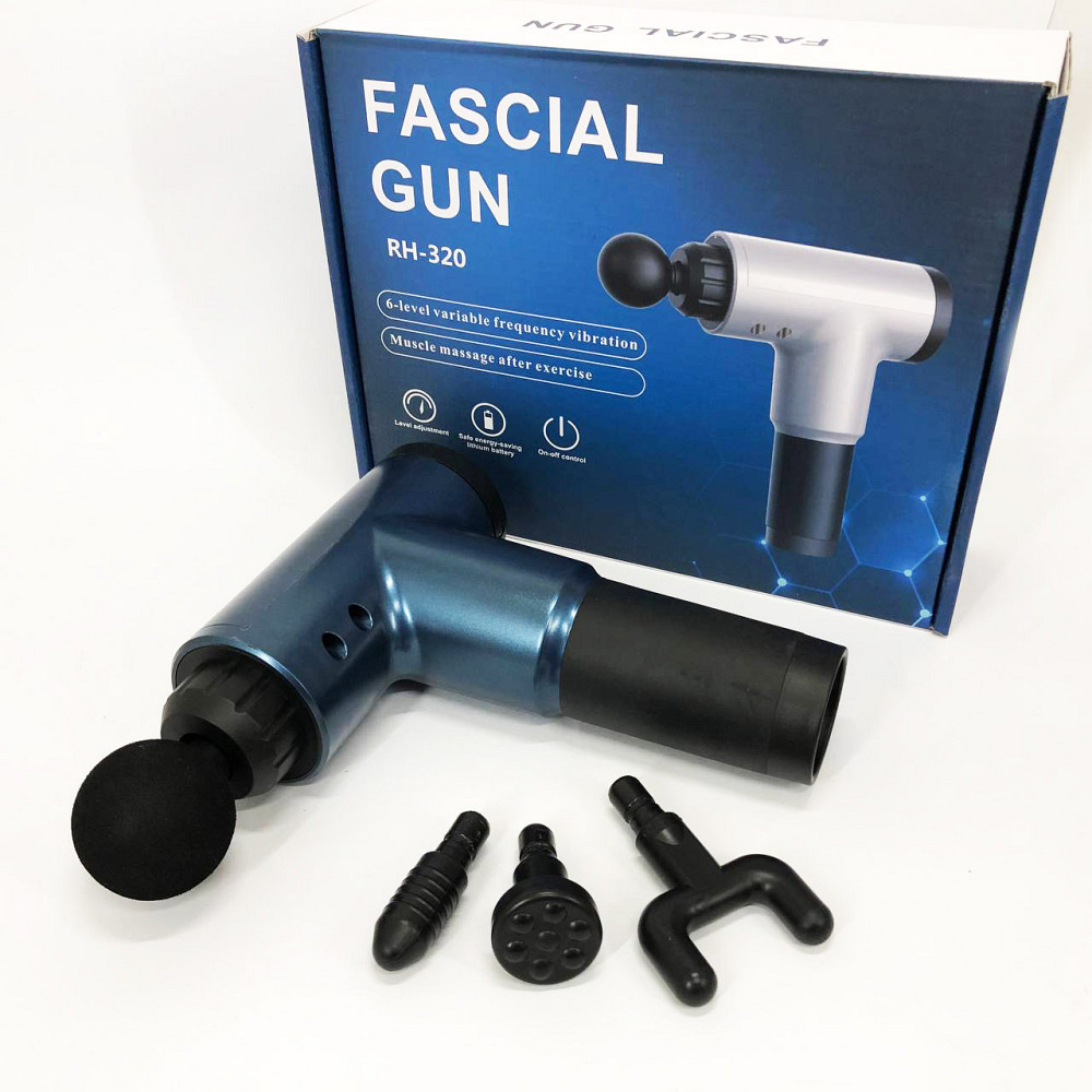 Массажный аппарат для расслабления мышц Fascial Gun KH-320, Шейный массажер электрический AY-31 Львов - изображение 17