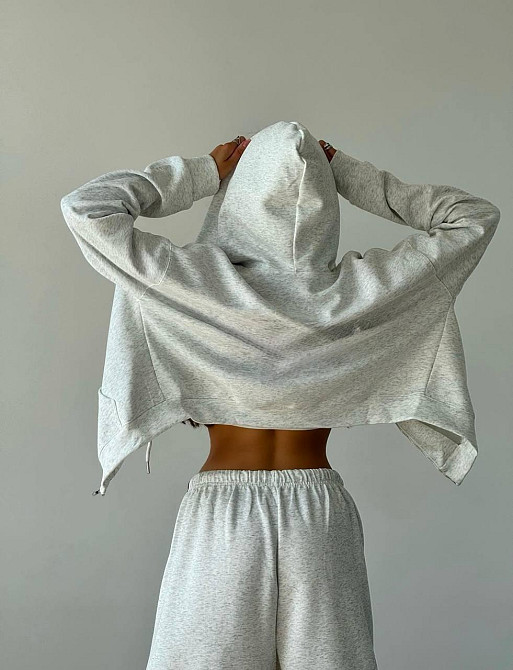 Женский прогулочный костюм двойка: кофта и штаны двунить Одесса - изображение 5