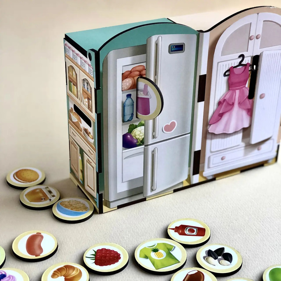 Деревянная настольная игра 