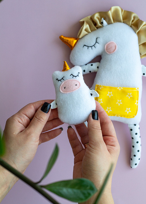 М’яка іграшка сплюшка Єдиноріг Київ - фото 6