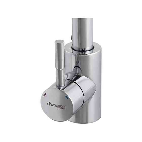 Смеситель для умывальника Champion SUS-001 из нержавеющей стали, хромированное покрытие (CH0334) Харьков