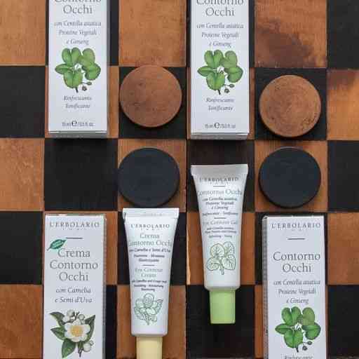 Крем для шкіри навколо очей на основі Камелії та Віноградних кісточок L'ERBOLARIO 15 мл Київ