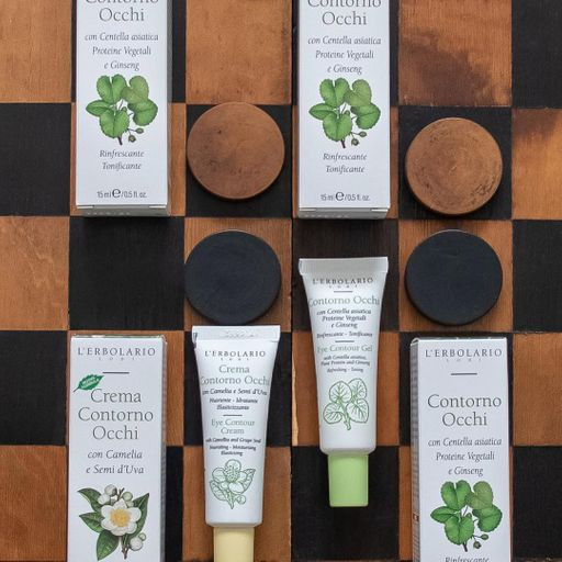 Крем для шкіри навколо очей на основі Камелії та Віноградних кісточок L'ERBOLARIO 15 мл Київ - фото 2