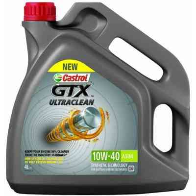 Моторное масло Castrol GTX 10W-40 4л (CS 10W40 GTX A3B4 4L) Винница