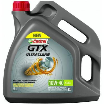 Моторное масло Castrol GTX 10W-40 4л (CS 10W40 GTX A3B4 4L) Винница - изображение 1