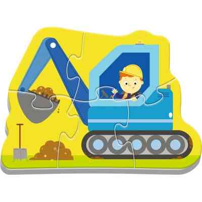 Пазл Trefl Baby Classic Транспортные средства на строительной площадке (5900511360721) Винница
