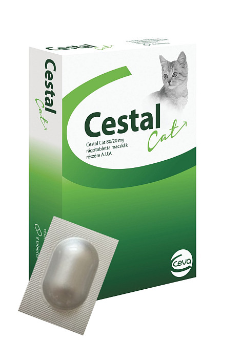Цестал Кэт со вкусом печени (1 таблетка), Ceva Винница - изображение 1